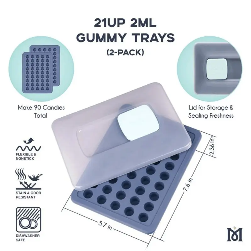 Magical Butter Silicone Gummy Trays (2 Pack) - Image 6