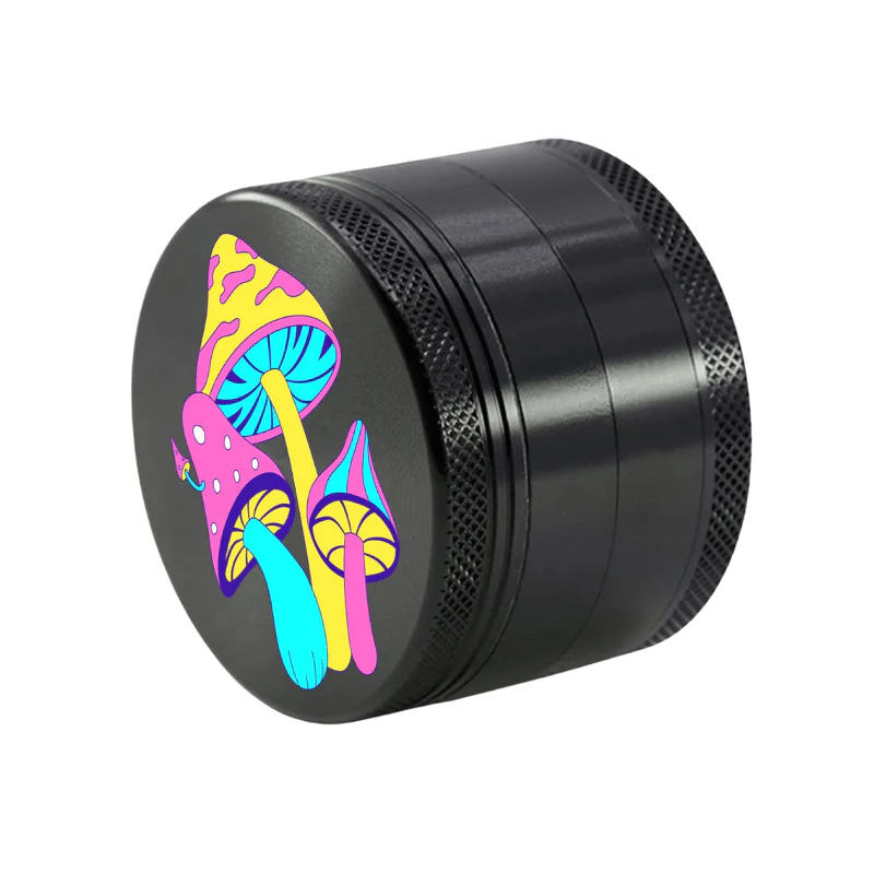 Mushies Aluminium 4-Part Grinder 55mm - Image 3