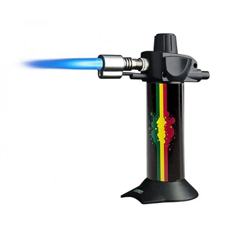 Newport Mini Butane Torch 12cm - Rasta - Image 2