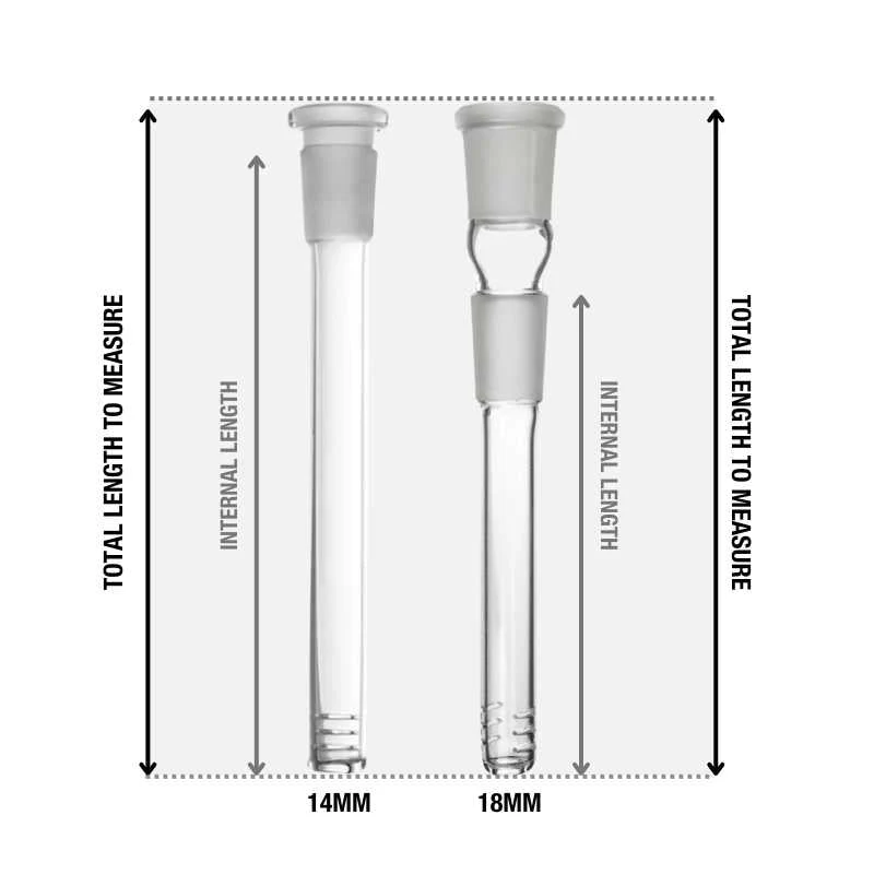 Pink Glass Diffusor Downstem 14mm (3 Pack) - Image 2
