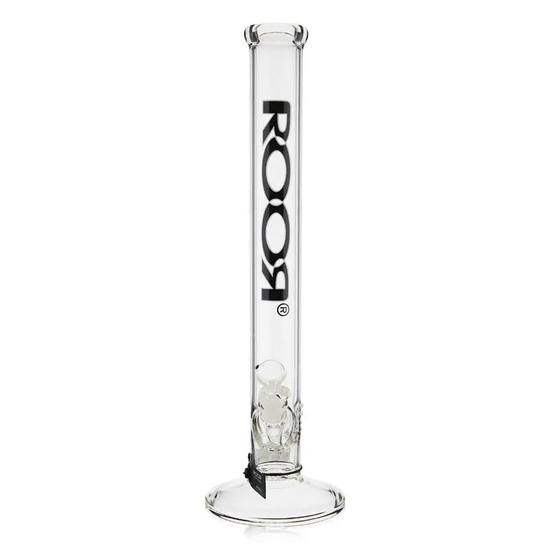 ROOR Straight Tube Bong 45cm - Black & White