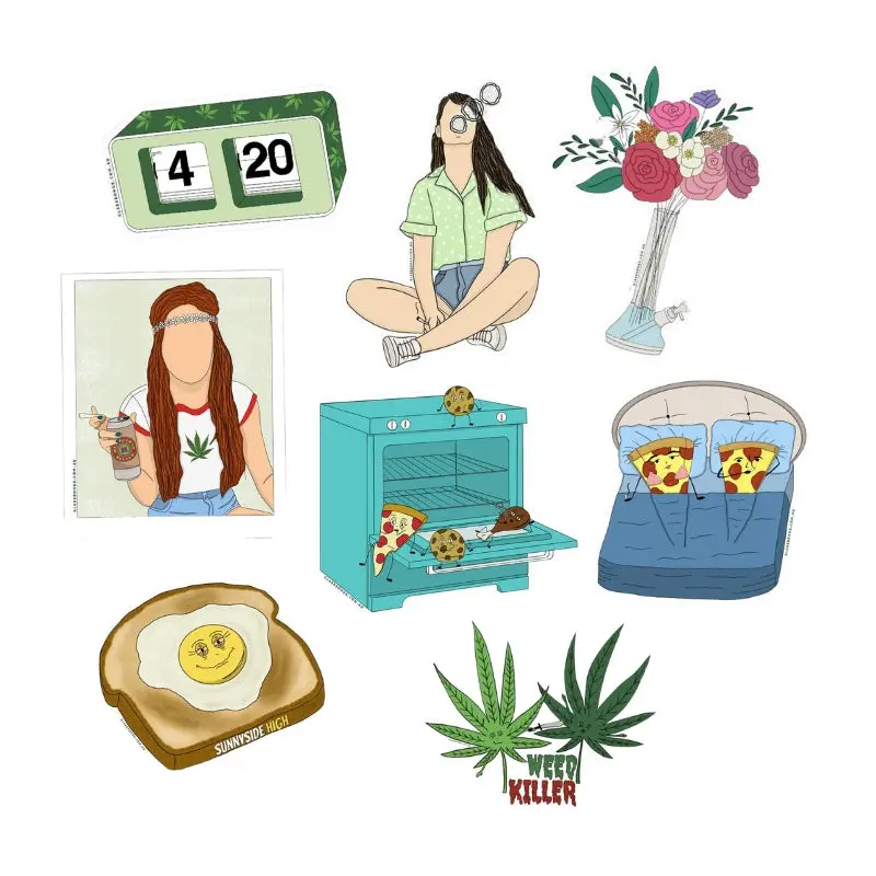Sticker Bundle (8 Pack)
