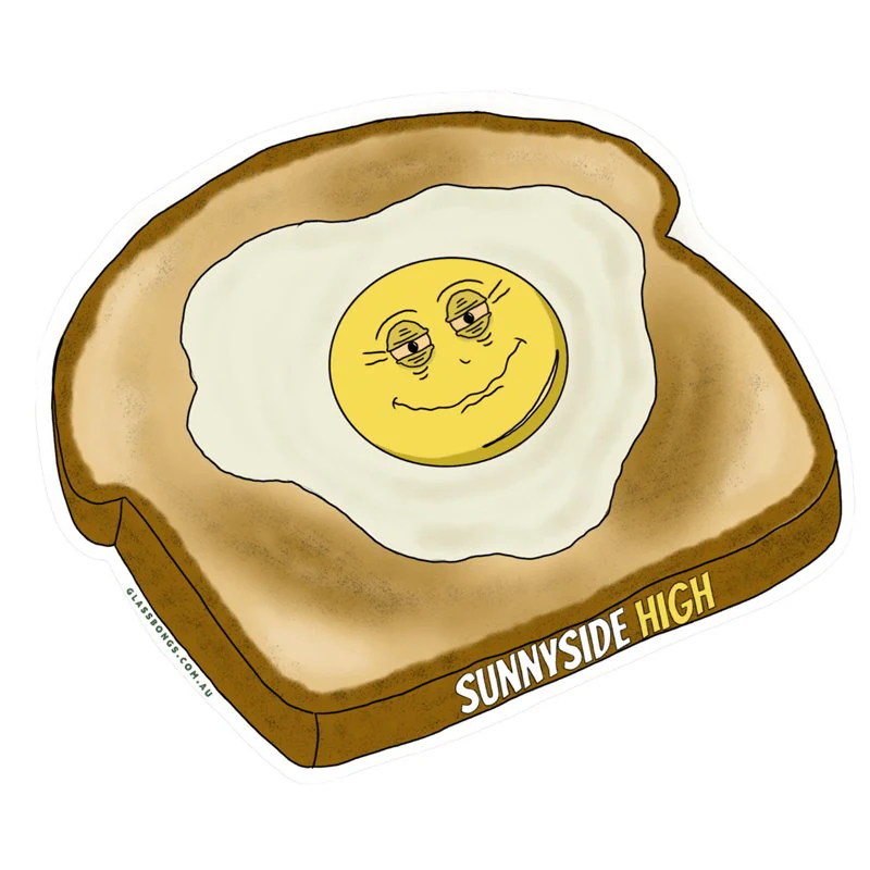 Sunny Side High Sticker