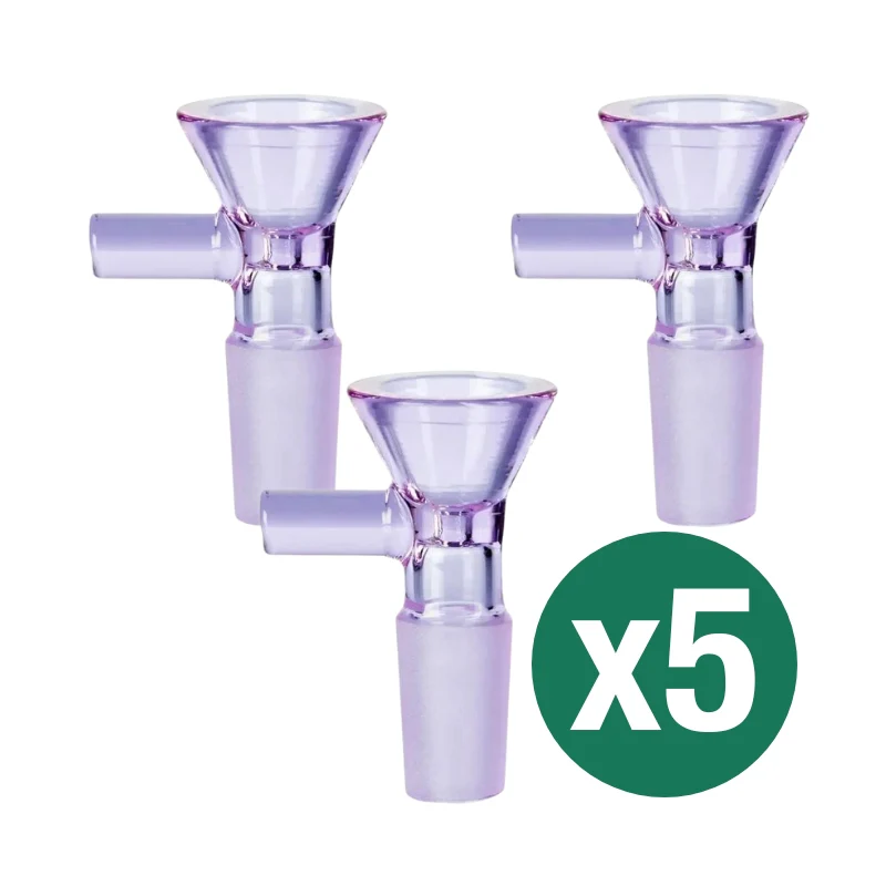 Tab Handle Glass Cone Piece 14mm (5 Pack) - Image 2