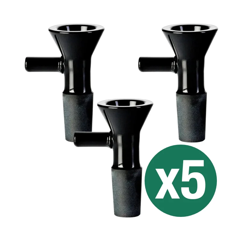 Tab Handle Glass Cone Piece 14mm (5 Pack) - Image 3