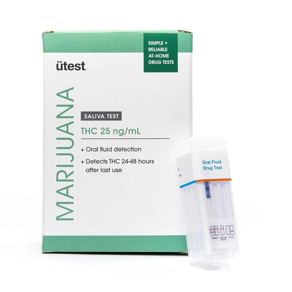 uTest Marijuana THC Saliva Drug Test - 25ng/mL