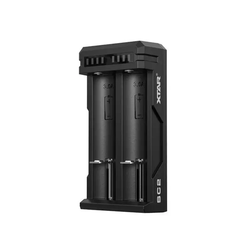 Xmax V3 Pro Battery Charger - XTAR SC2 QC3.0 2-Slot Fast 3A Lithium - Image 5