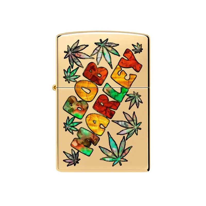 Zippo Bob Marley High Polish Brass Lighter