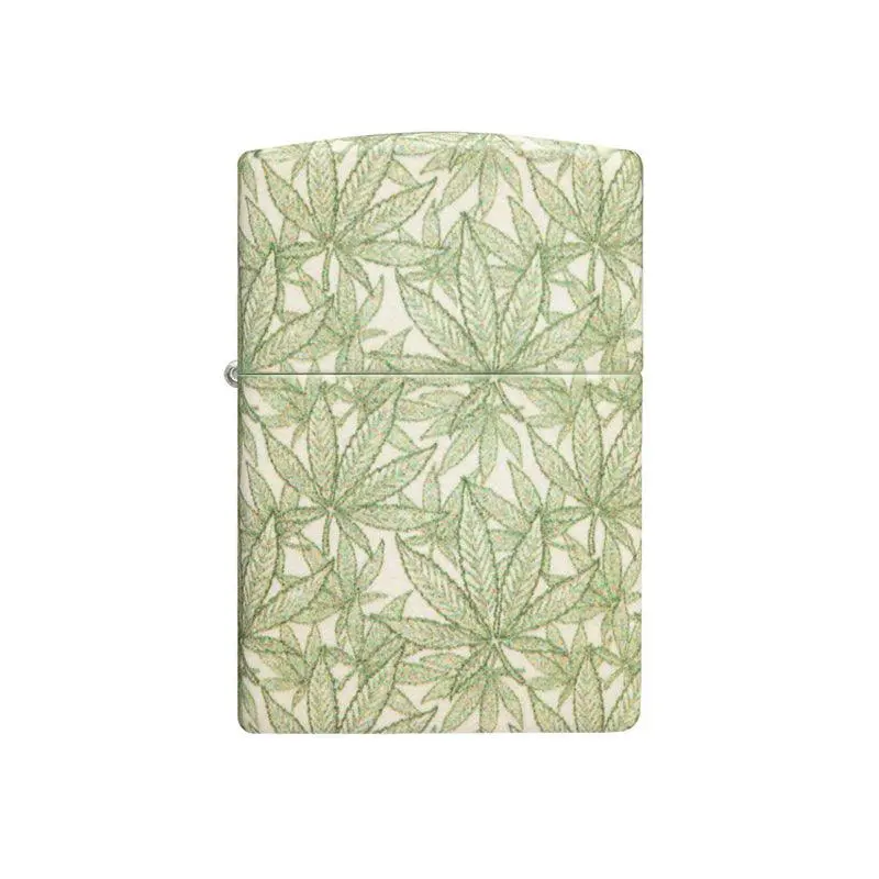 Zippo Cannabis Leaf Matte Lighter