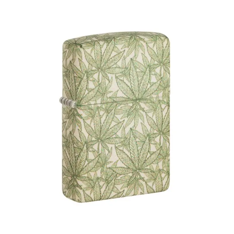 Zippo Cannabis Leaf Matte Lighter - Image 3