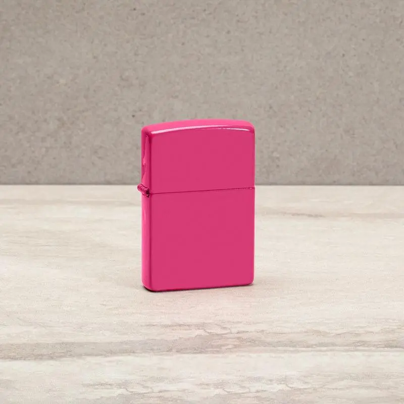 Zippo Classic Frequency Hot Pink Lighter - Image 2
