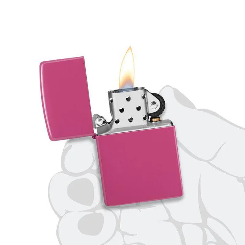 Zippo Classic Frequency Hot Pink Lighter - Image 7