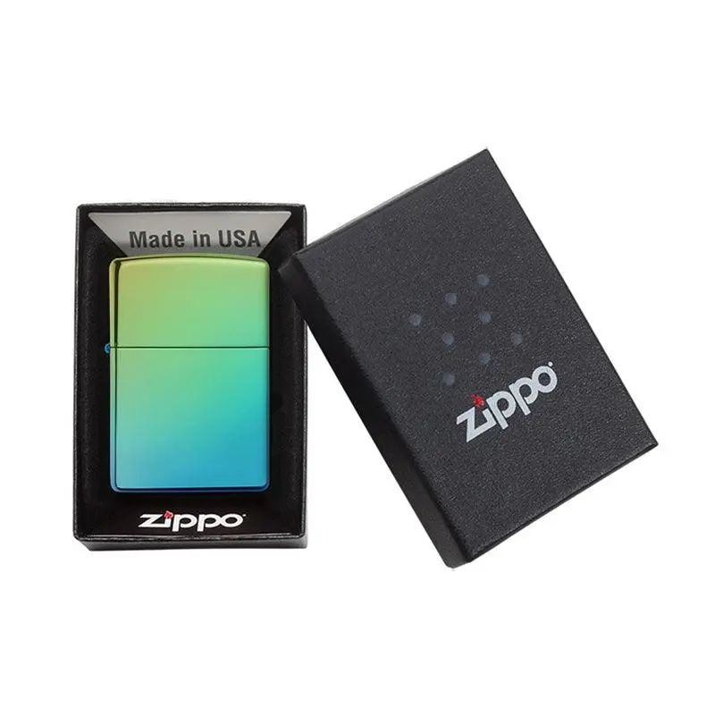 Zippo Classic High Polish Teal Lighter - Image 6