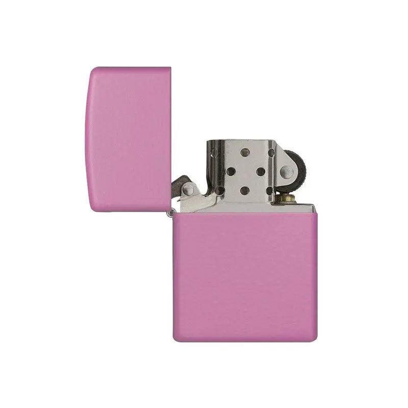 Zippo Classic Pink Matte Lighter - Image 3