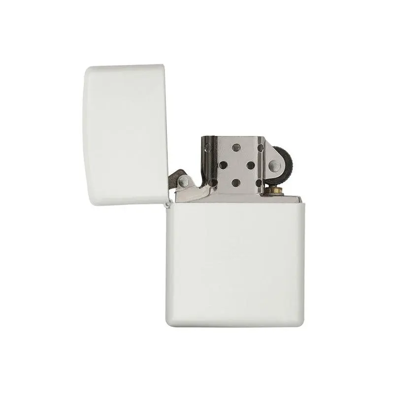 Zippo Classic White Matte Lighter - Image 3