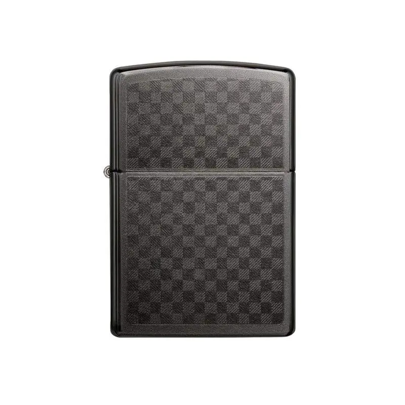 Zippo Grey Iced Carbon Fibre Lighter