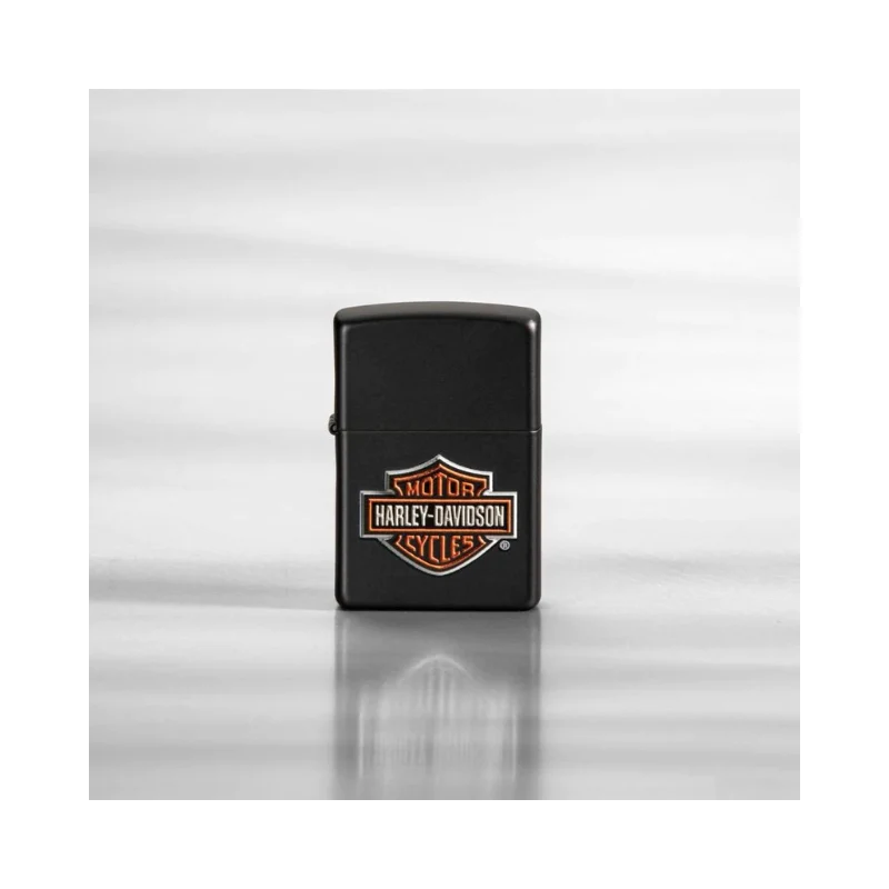 Zippo Harley Davidson Motor Cycles Matte Black Lighter - Image 6