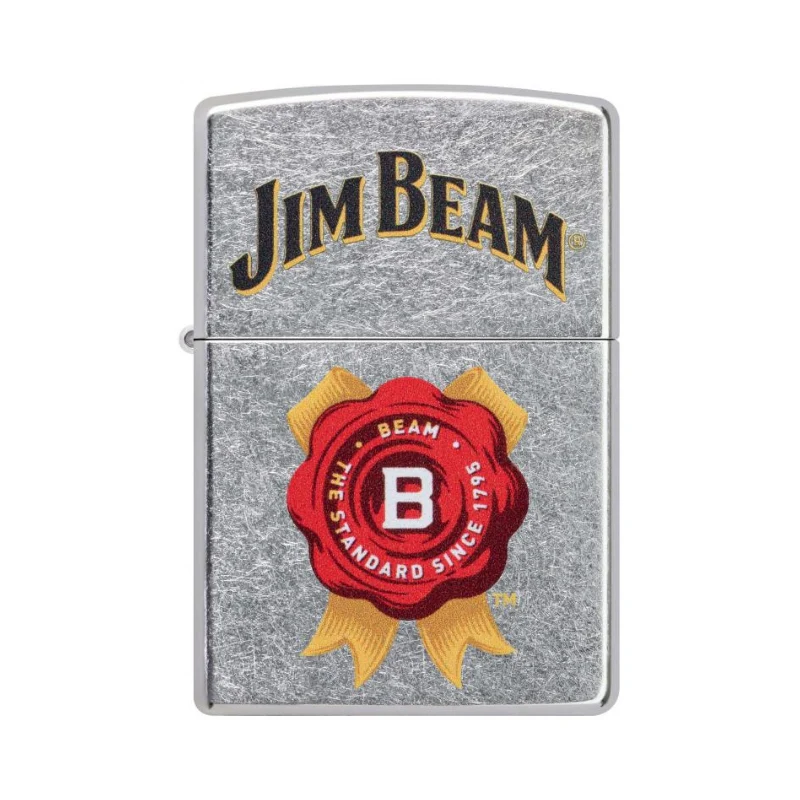 Zippo Jim Beam Street Chrome Lighter