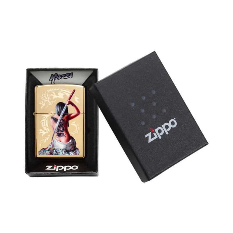 Zippo Mazzi Brass Lighter - Image 5