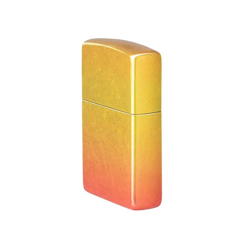Zippo Ombre Orange Yellow Fusion Metallic Lighter - Image 4