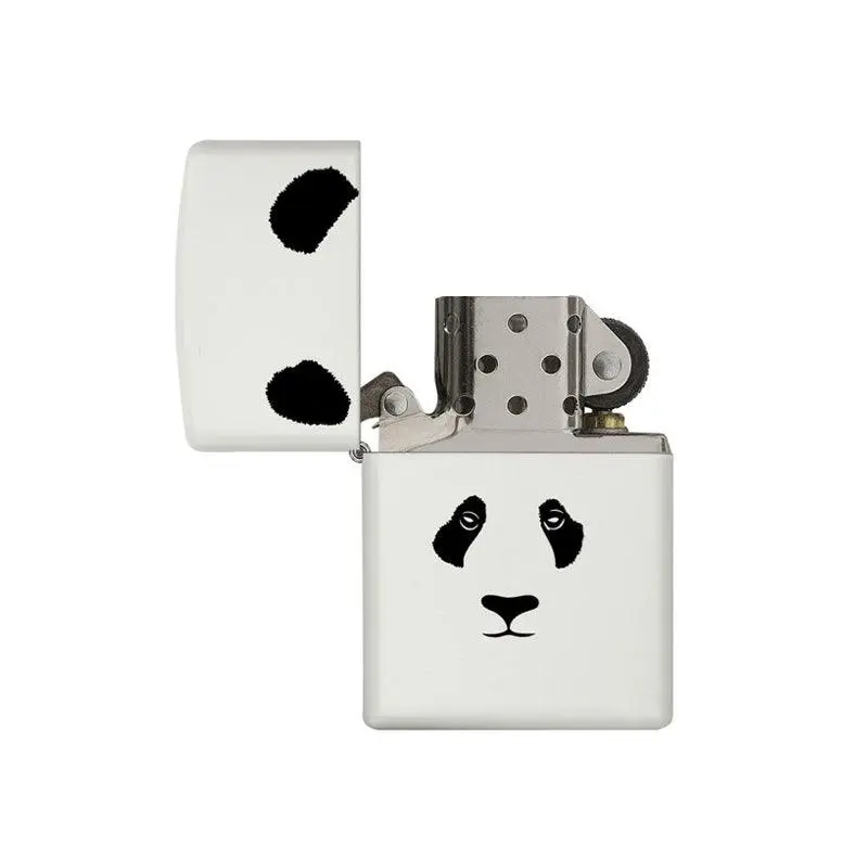 Zippo Panda White Matte Lighter - Image 3
