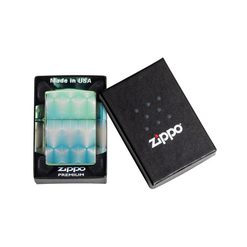 Zippo High Polish Pattern Design Lighter - Image 6