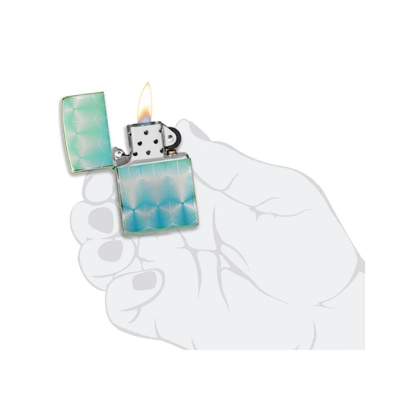 Zippo High Polish Pattern Design Lighter - Image 7