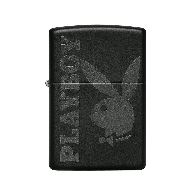 Zippo Playboy Black Matte Lighter