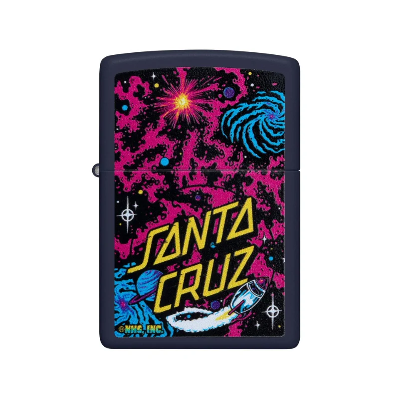 Zippo Santa Cruz Navy Matte Lighter