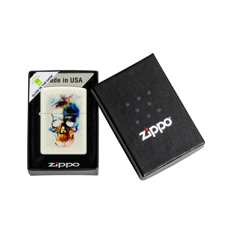 Zippo Skull Glow In The Dark Lighter - Image 7