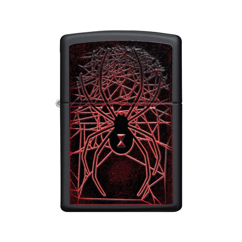 Zippo Spider Matte Black Lighter